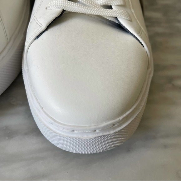 NEW ZARA WHITE CASUAL SNEAKERS - Picture 4 of 9